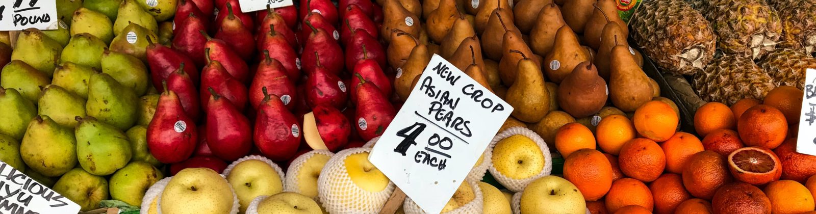 Pricing on fruit