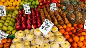 Pricing on fruit