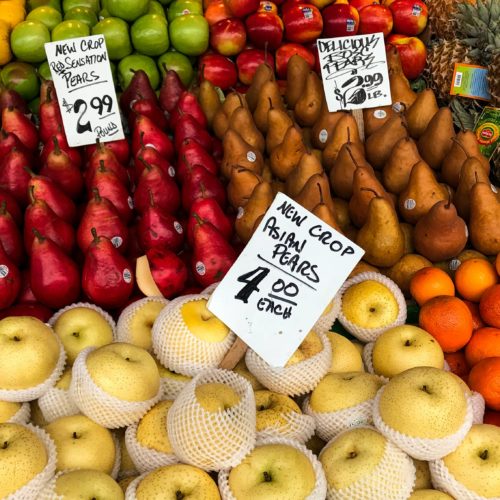 Pricing on fruit